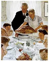 This image has an empty alt attribute; its file name is rockwelllthanksgiving.jpg